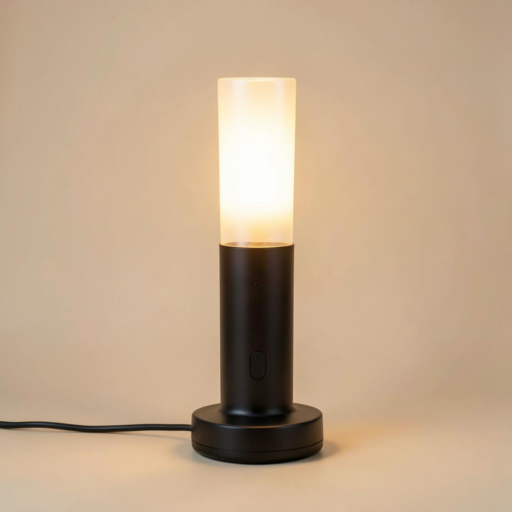 Lámpara de mesa recargable